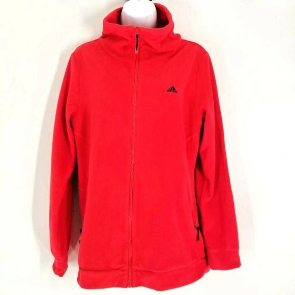 adidas red coat